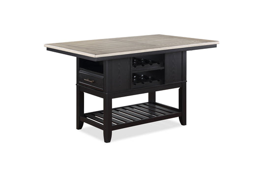 Frey - Counter Height Table - Brown Crown Mark