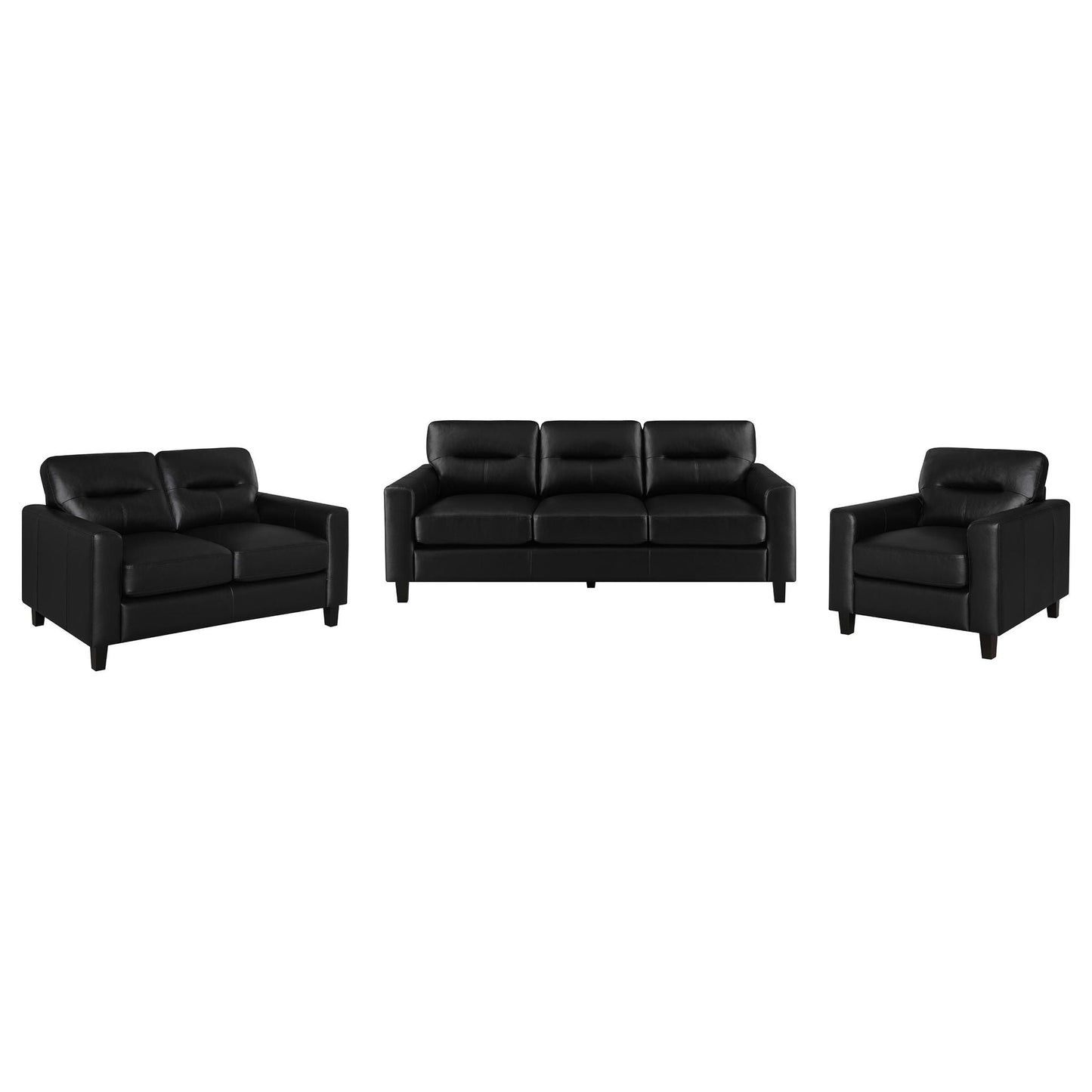 Remington - Sofa Set With Track Arms Furniture Max
