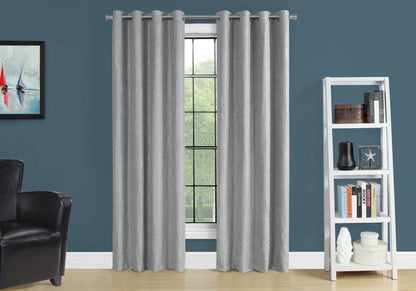 2 Pieces Set, Curtain Panel, Room Darkening, Grommet 8th Street