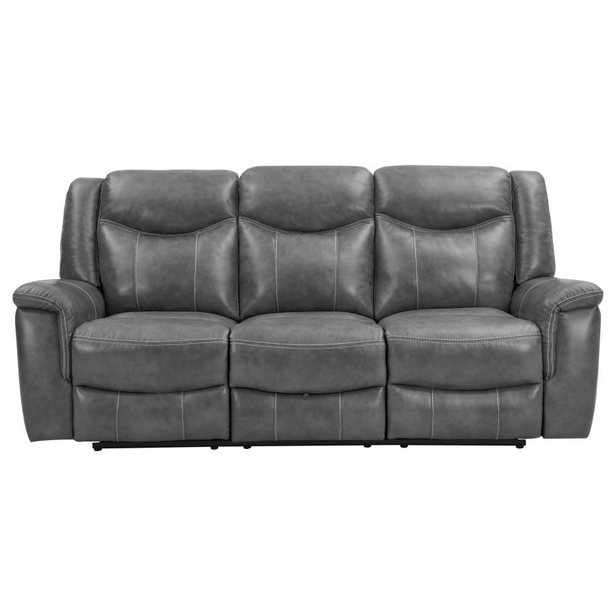 Conrad - Upholstered Padded Arm Motion Sofa Set CoasterEveryday