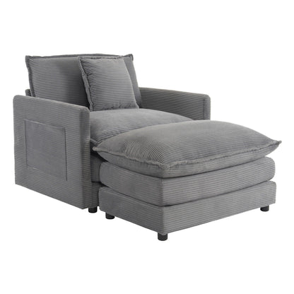 Modern Modular Sofa With Side Storage Pockets For Living Room Hearth and Haven