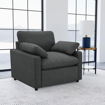 Collins - Upholstered Power Recliner Chair Coaster Fine Furniture