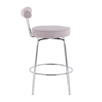 Rhonda - Contemporary Counter Stool (Set of 2) Lumi Source