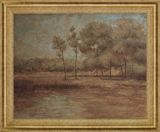Amber Grove Stillness - 28" x 34" Framed Wall Art Classy Art