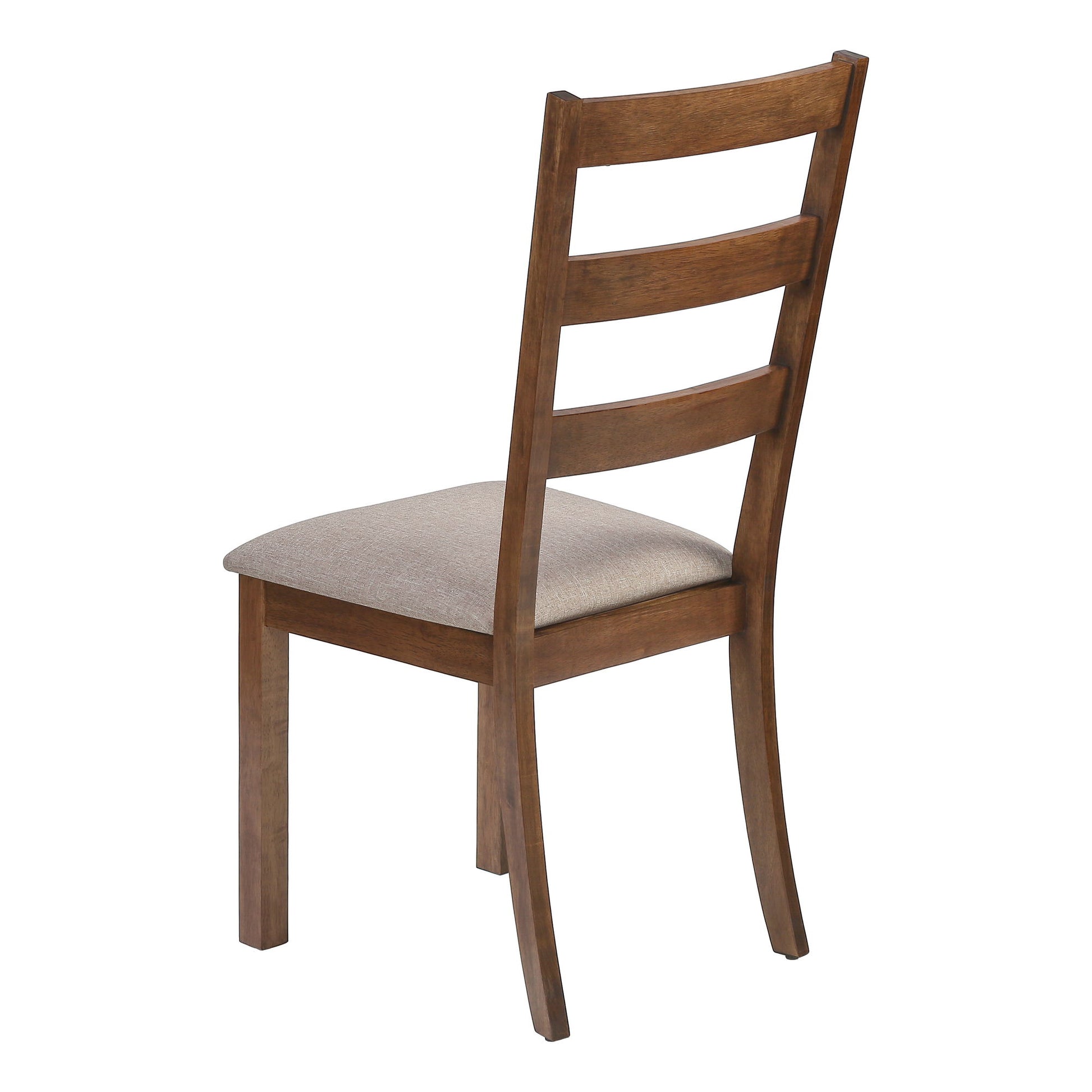 Dining Chair, Side, Upholstered For Dining Room, Transitional (Set of 2) - Beige 8th Street
