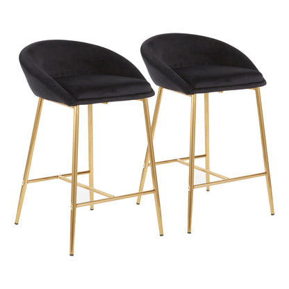 Matisse - Glam Counter Stool (Set of 2) Lumi Source