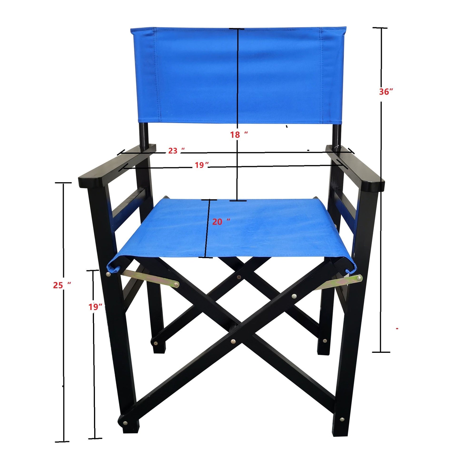 Folding Director Chair Canvas Home Essentials