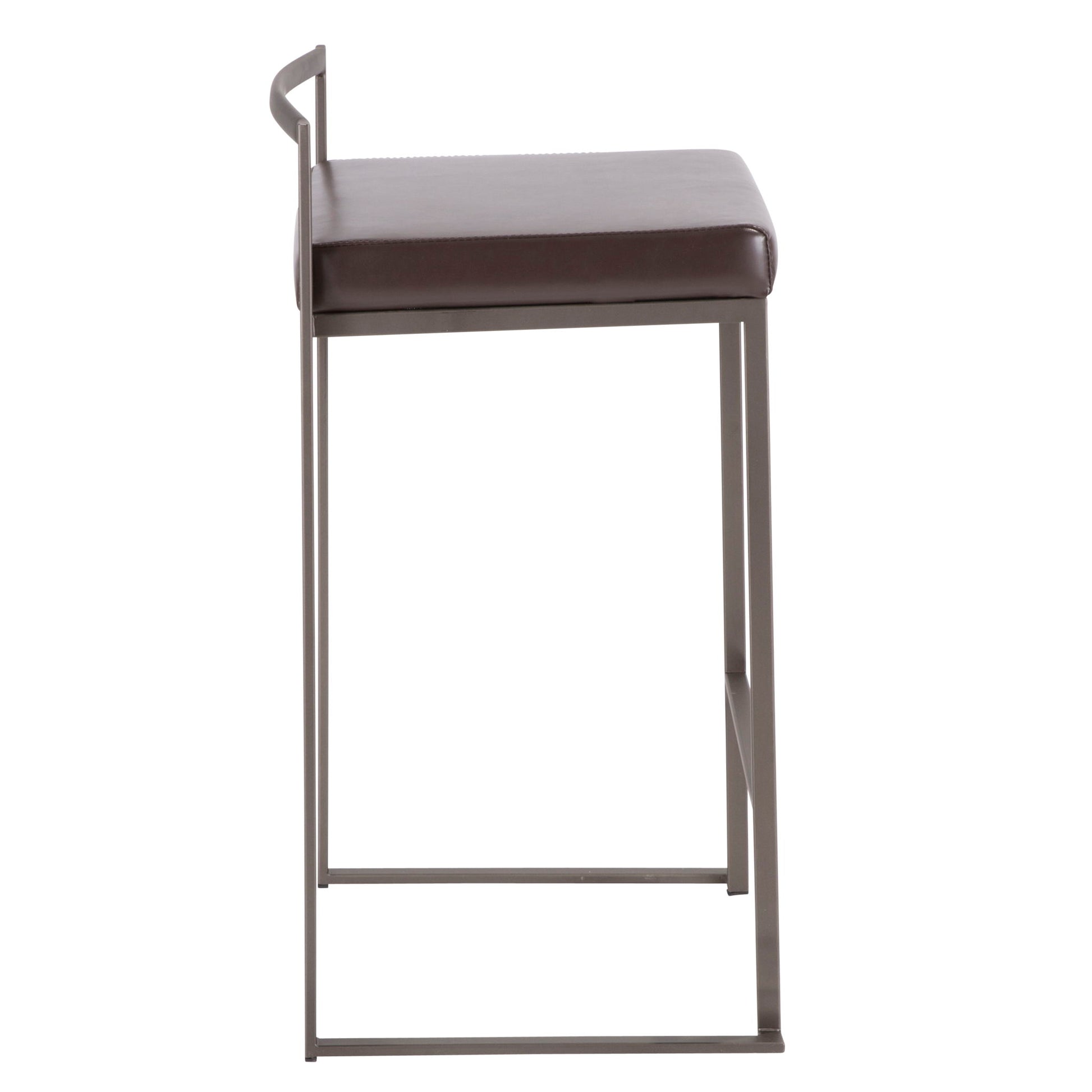 Fuji - Industrial Stackable Counter Stool Elegant Design Lumi Source