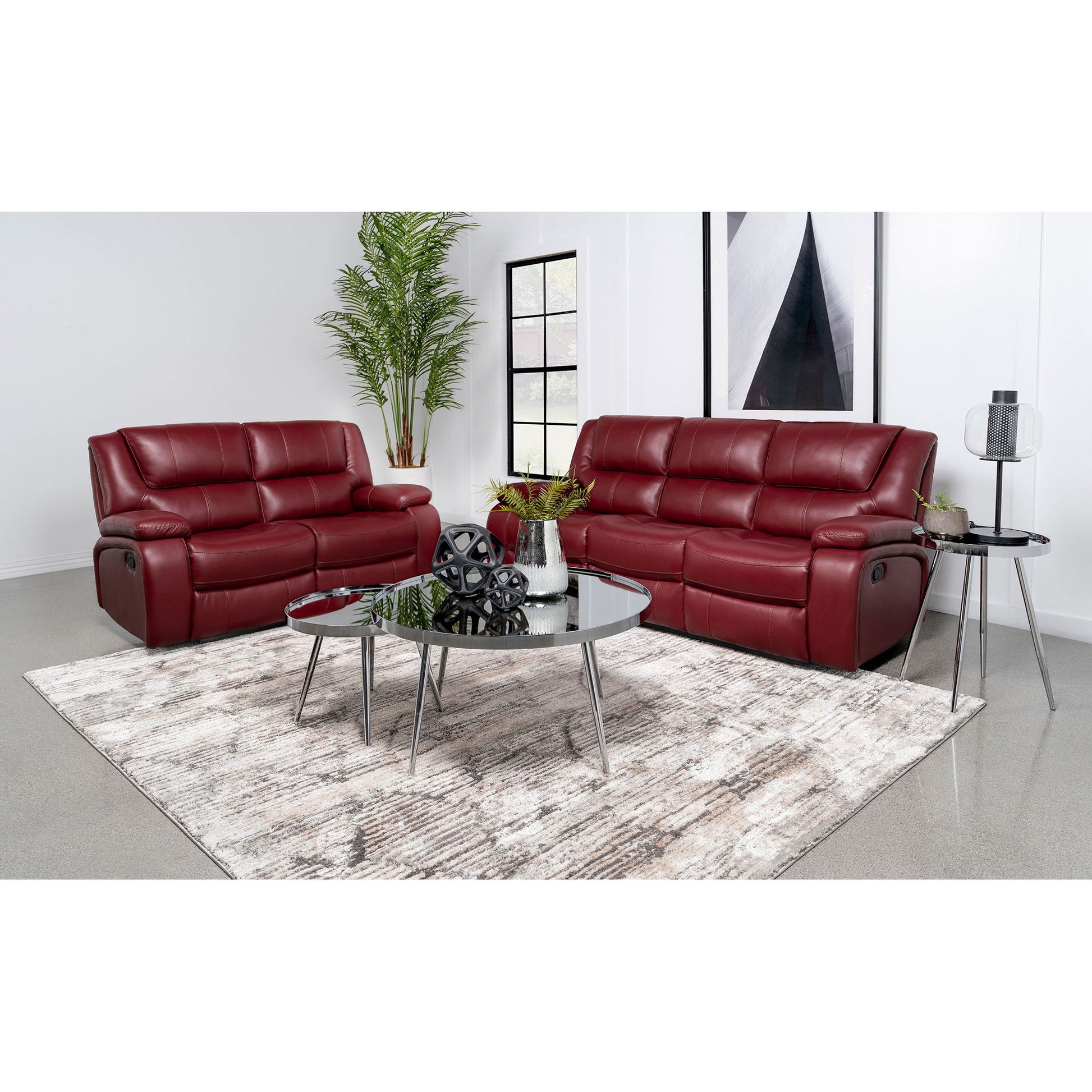 Elodie - Reclining Sofa Set With Manual Recline Furniture Max