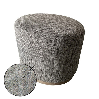 Oval Accent Ottoman - Brown JLA