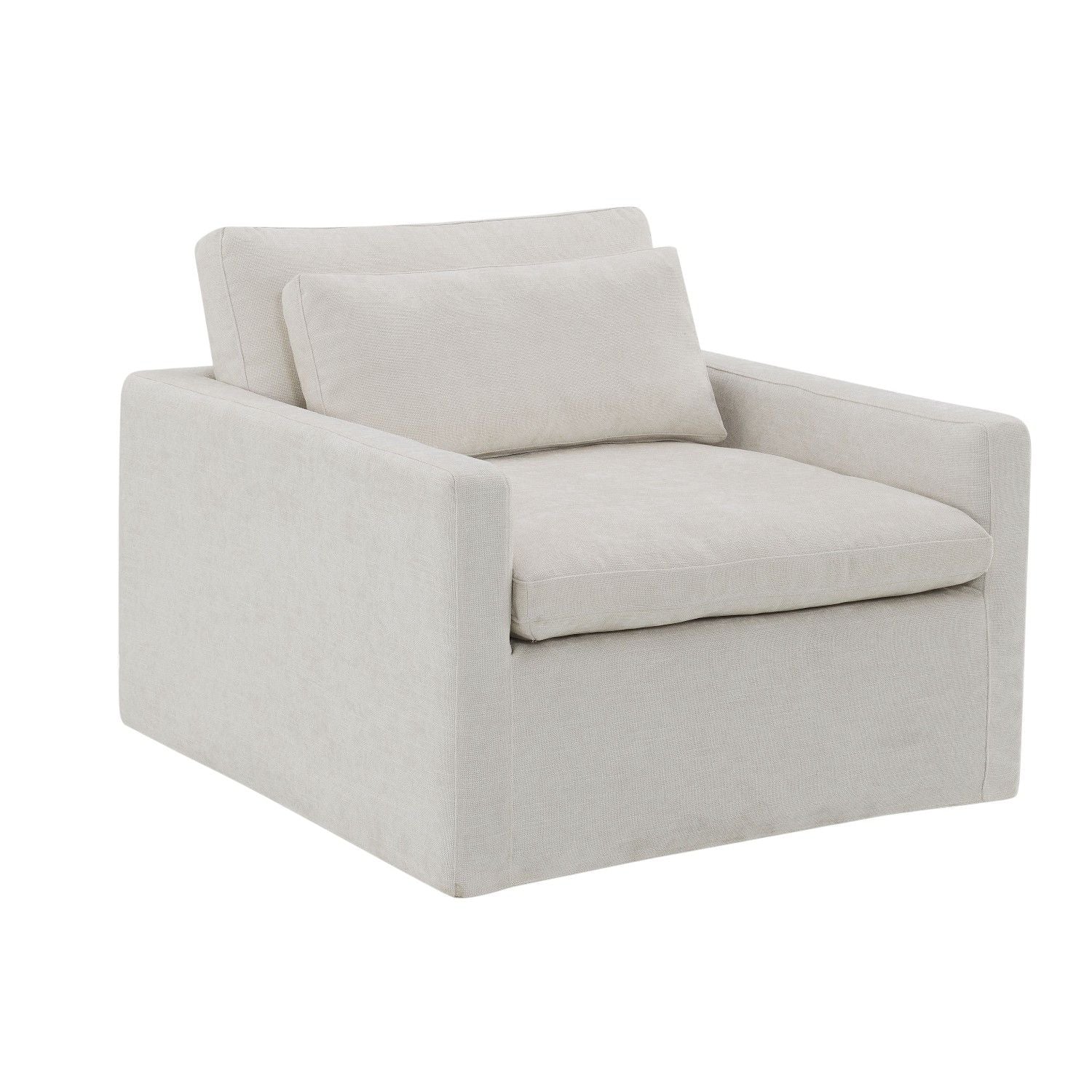 Naveen - Swivel Chair With 1 Toss Pillow Acme