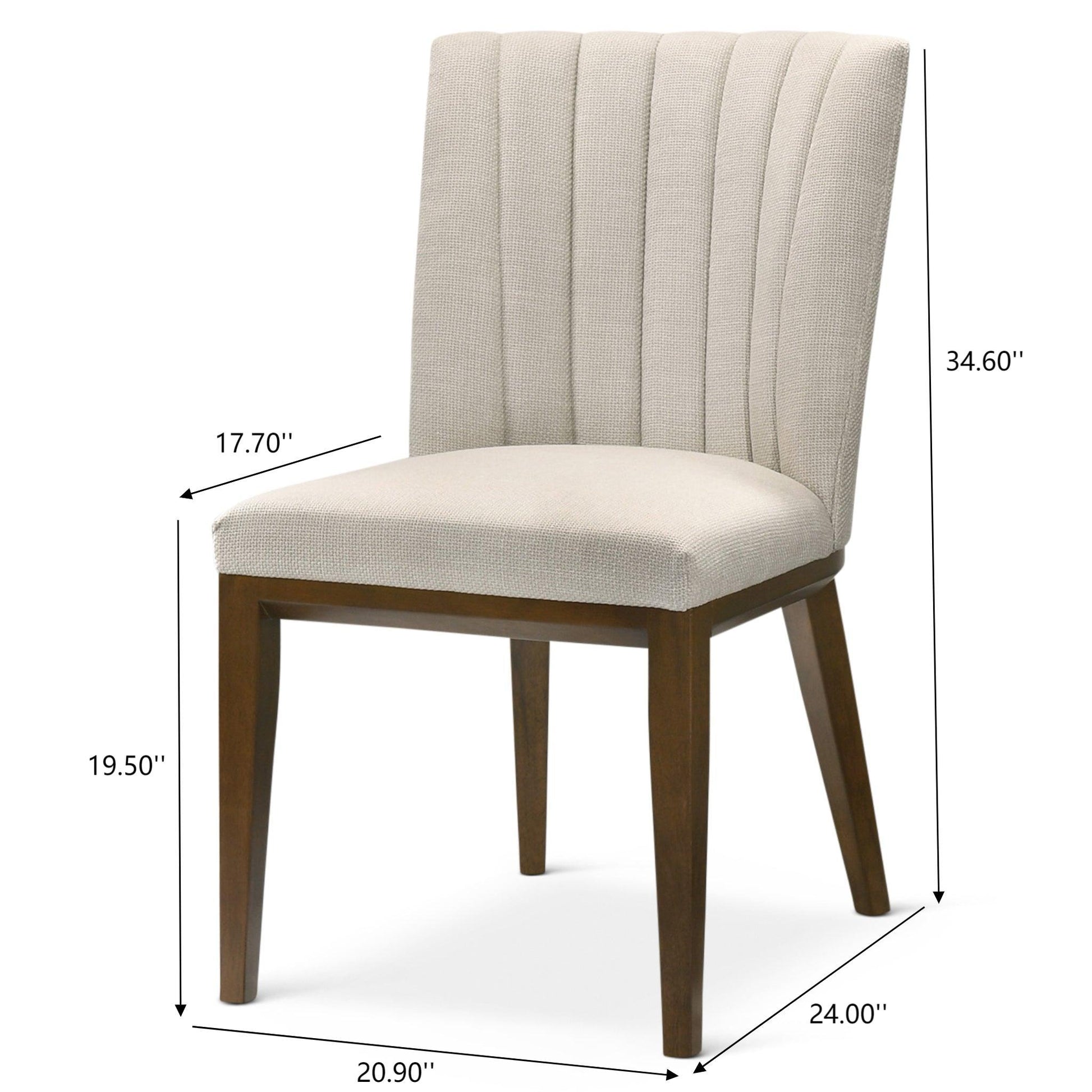 Elmwood - Stylish Dining Chair (Set of 2) Ashcroft Furniture