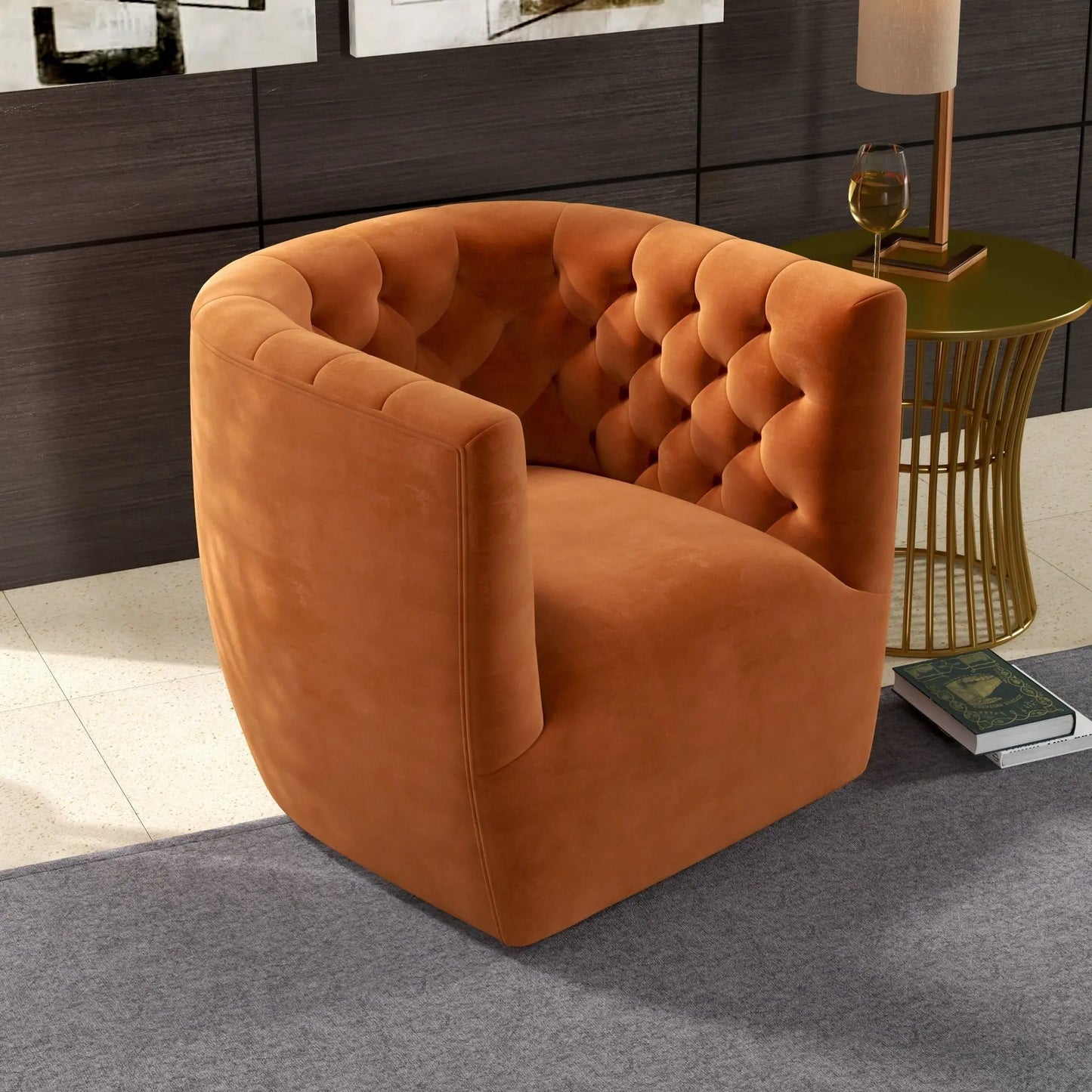 Delaney - Ergonomic Design Swivel Chair Ashcroft Furniture