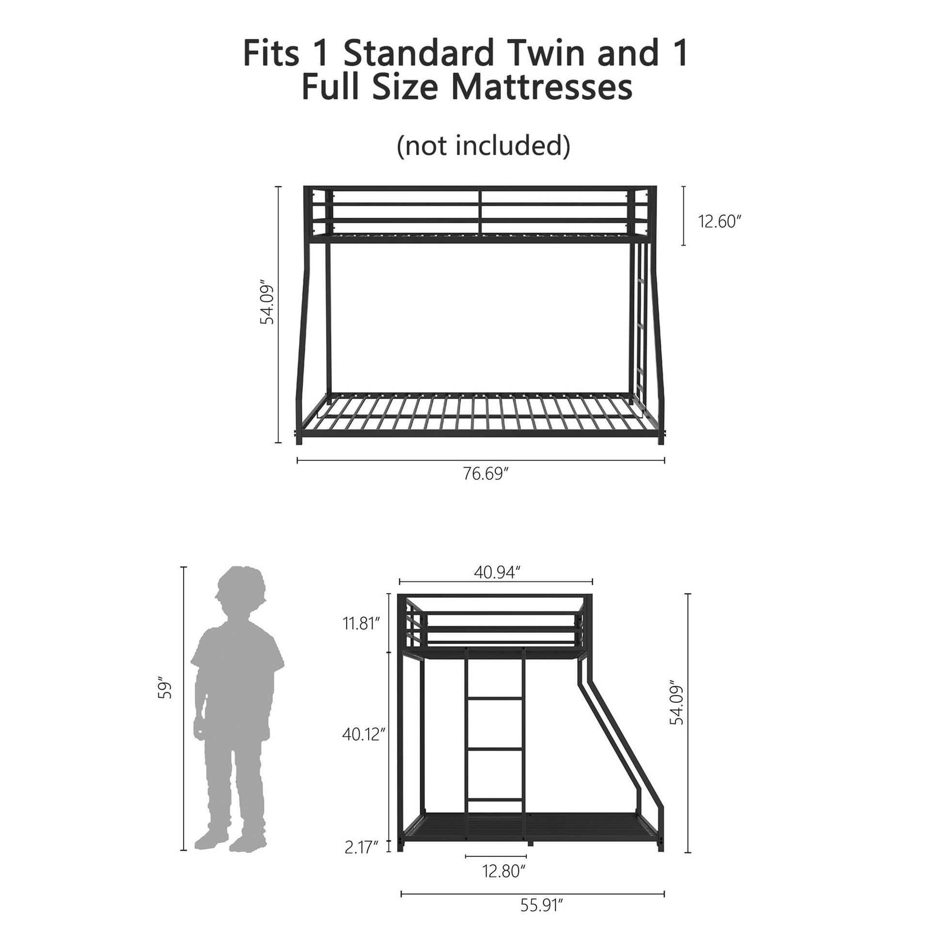 Adam - Bunk Bed House & Home Furniture