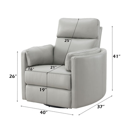 Sagen - Glider Recliner With Swivel Acme