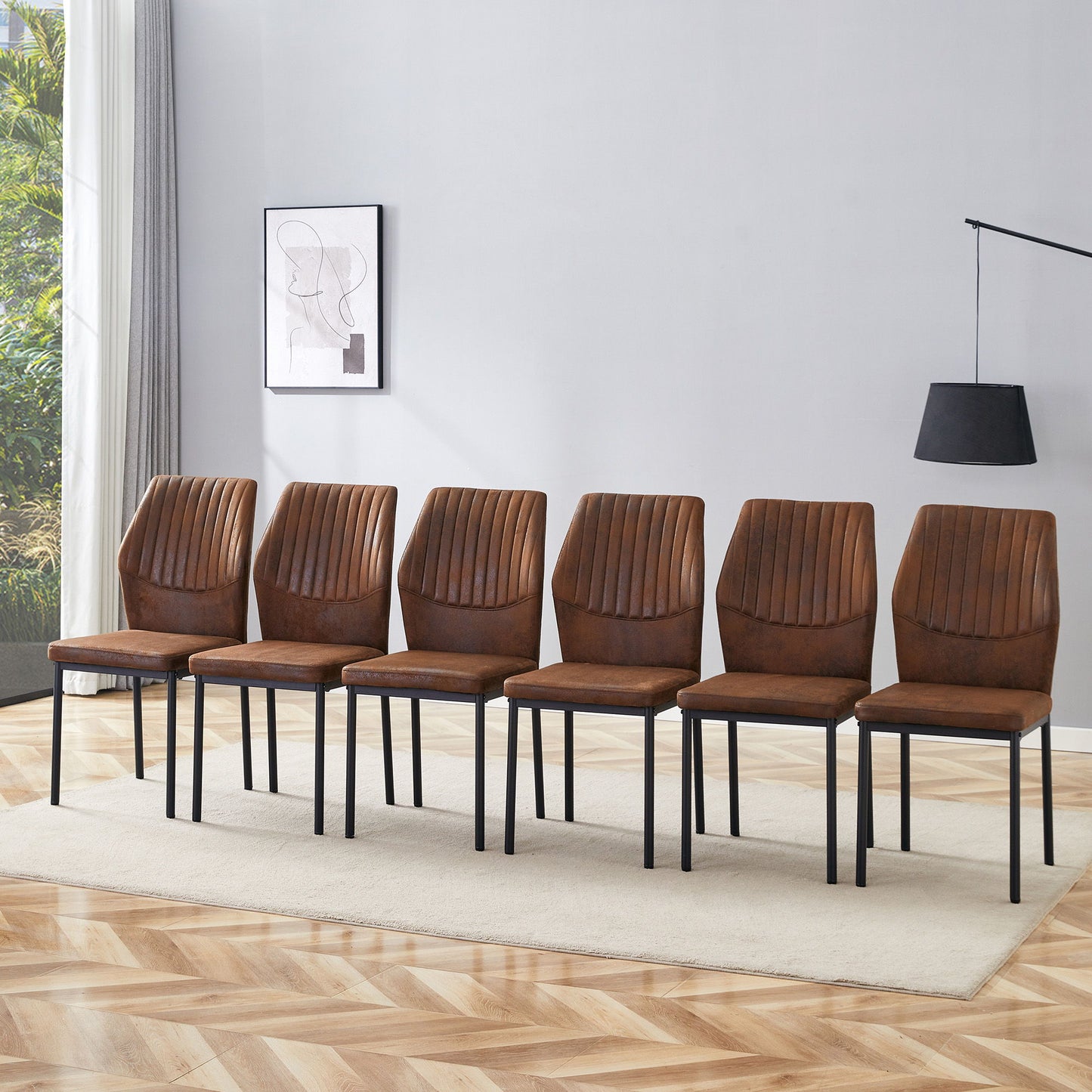 Luxury Simple Chair With Metal Leg Home Essentials