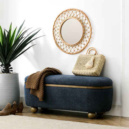 Modern Ottoman Bench Upholstered Seating With Storage Home Essentials