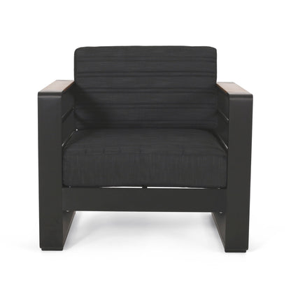 Giovanna - Club Chair Set With Aluminum Frame Noble House