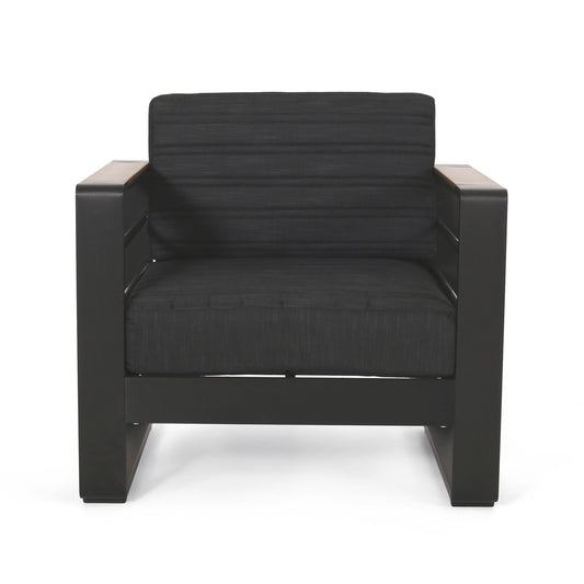 Giovanna - Club Chair Set With Aluminum Frame Noble House