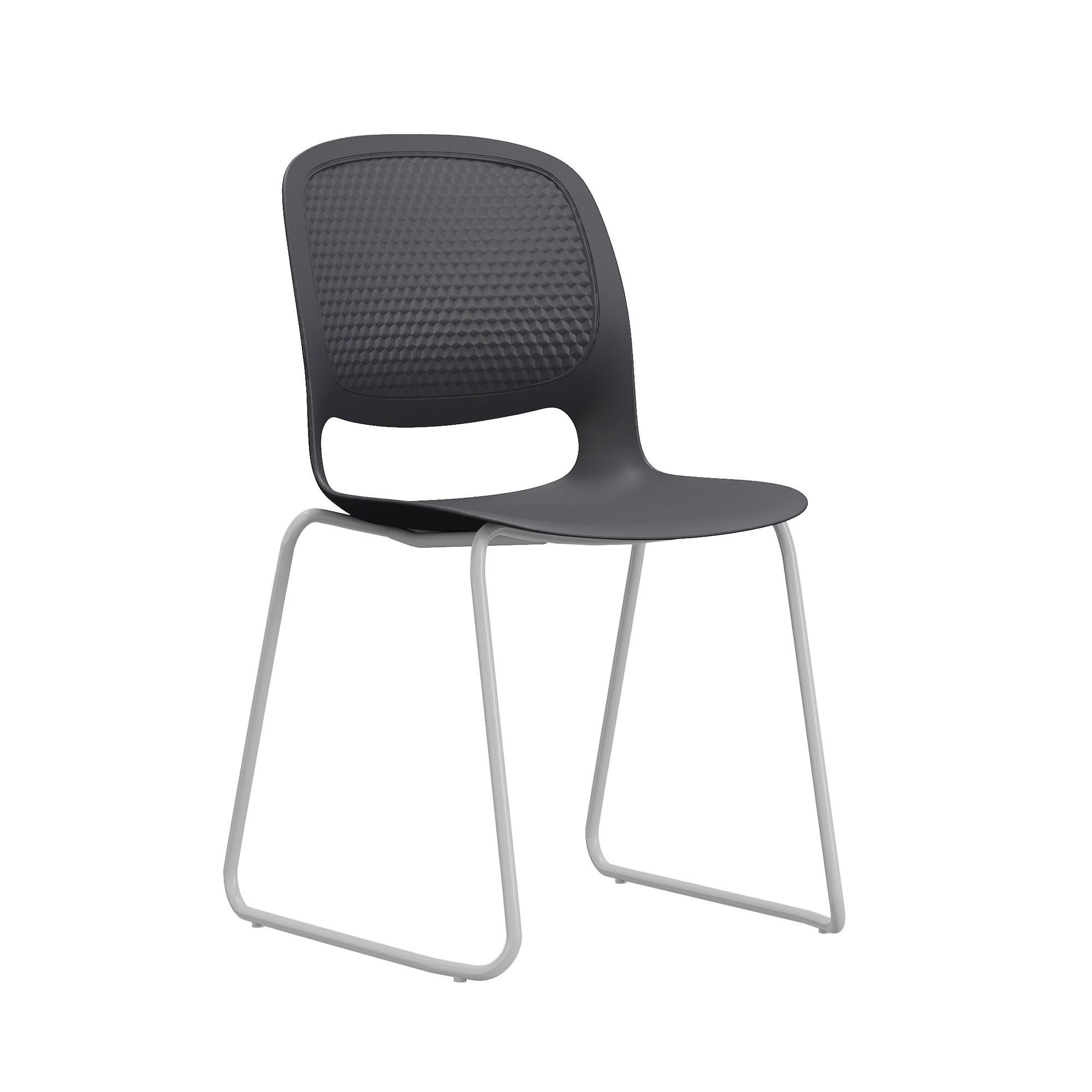 Stacking Chairs (Set of 4) - Black Home Essentials