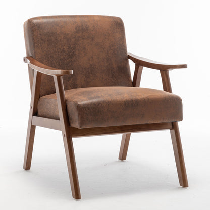 Accent Chair, Classic Mid Century Modern For Extra Seating US Pride