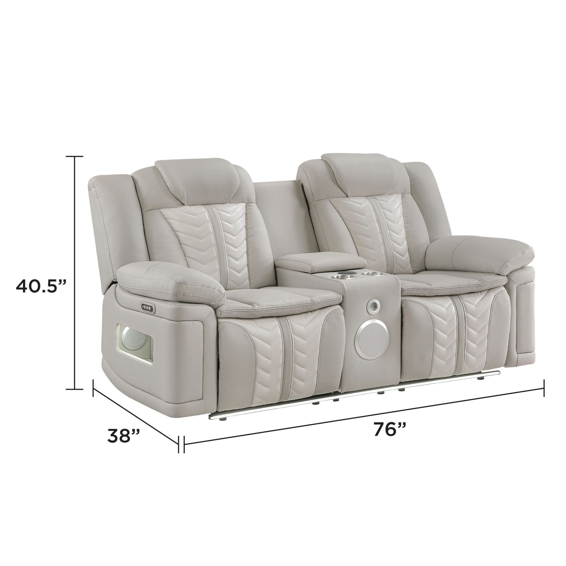 Cruiser - Power Reclining Loveseat Matrix Furniture Group