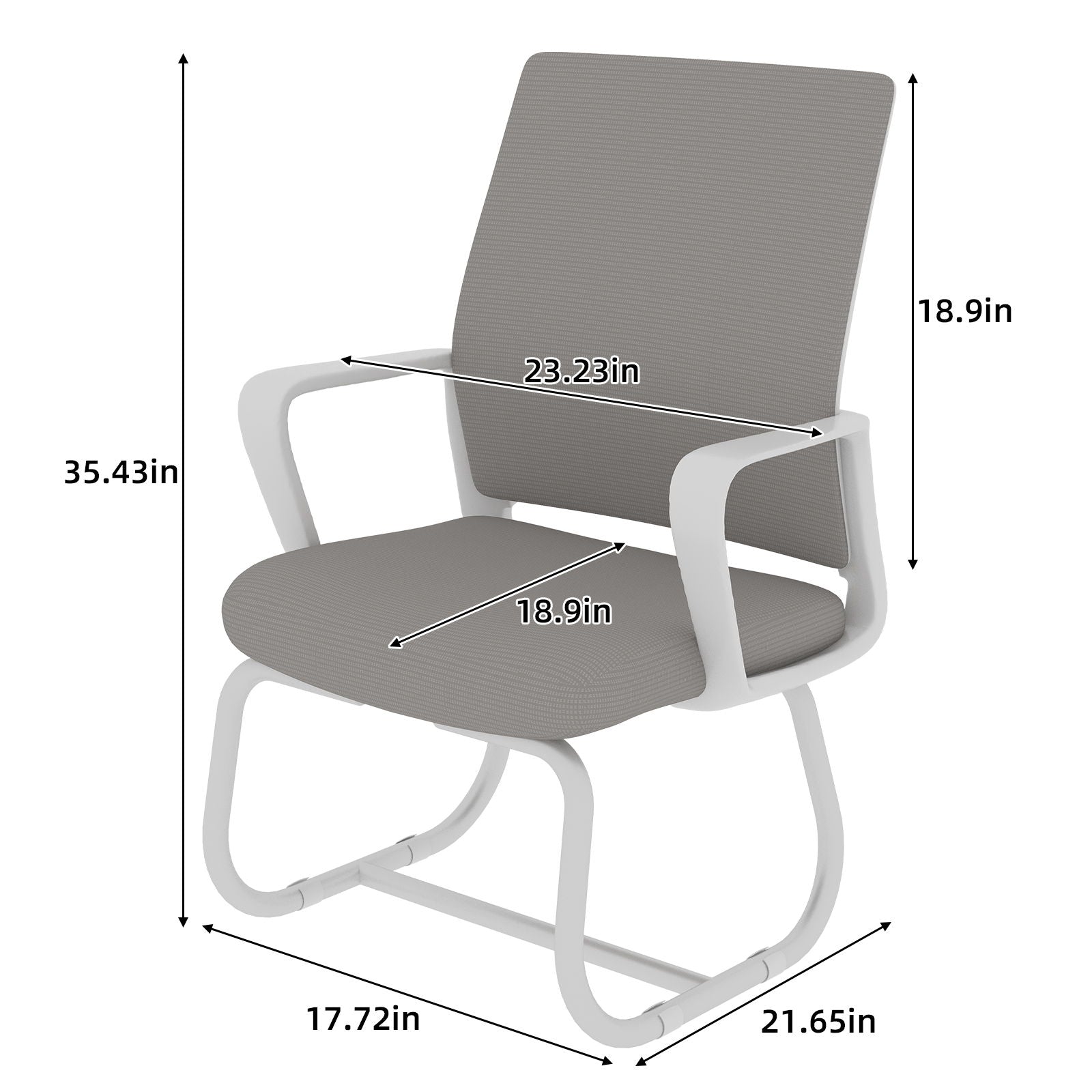 Minimalist Office Chair With Soft Backrest Home Essentials