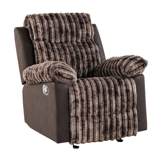 Bruni - Glider Recliner With Manual Recline Global Furniture USA