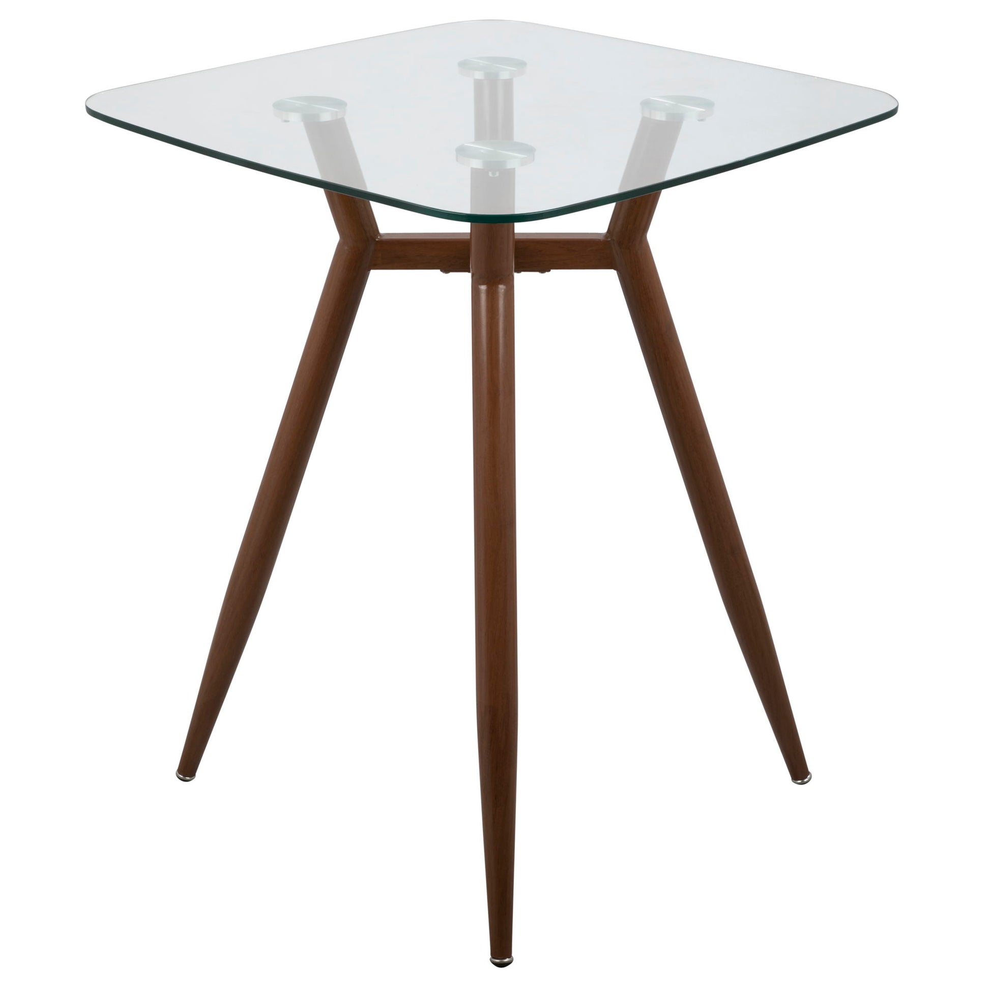 Clara - Mid Century Modern Square Table Lumi Source