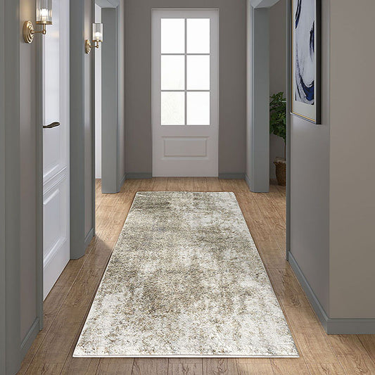 Haley - Abstract Area Rug - Gray / Cream