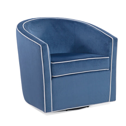 Kendall - Swivel Chair With Barrel Back Design Ridgecrest Home