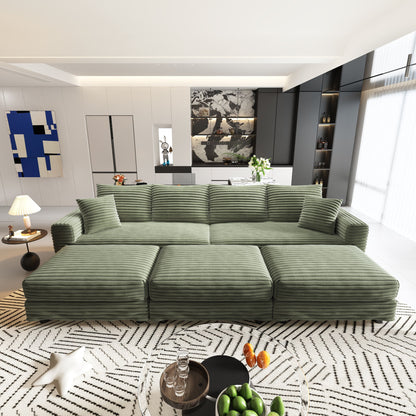 Modern Comfy Upholstered Sofa Cloud Couch & Deep Seat Couches Home Essentials