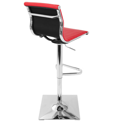 Masters - Contemporary Adjustable Barstool With Swivel Lumi Source