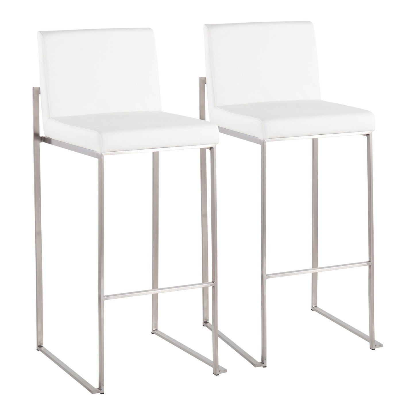 Fuji - Contemporary And Modern Elegance High Back Barstool Lumi Source
