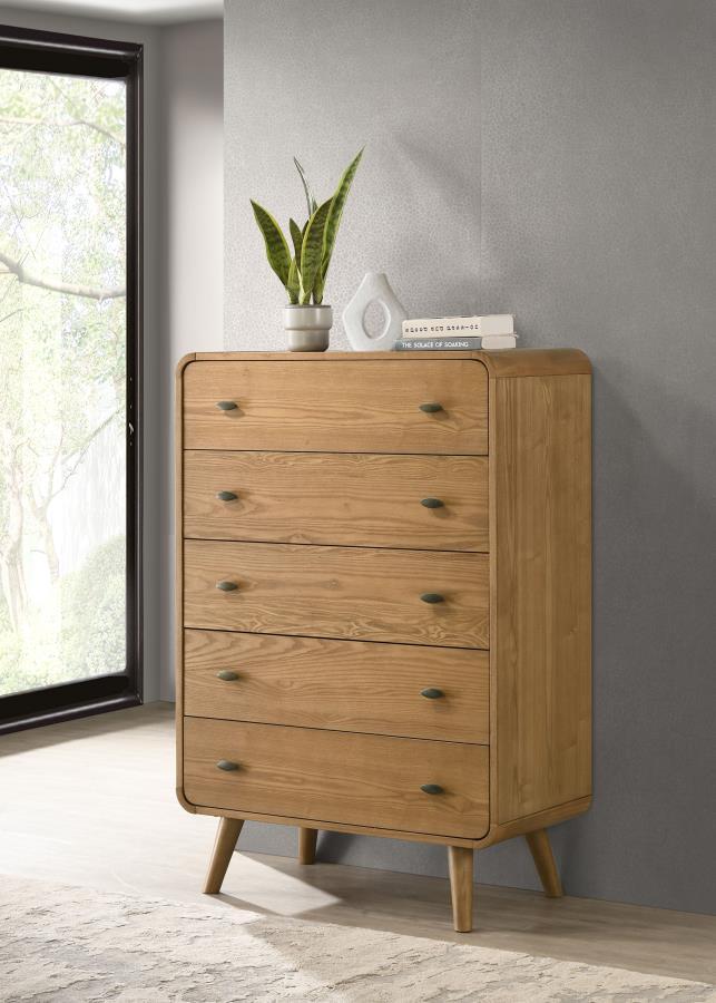 Robyn - 5-Drawer Bedroom Chest CoasterEssence