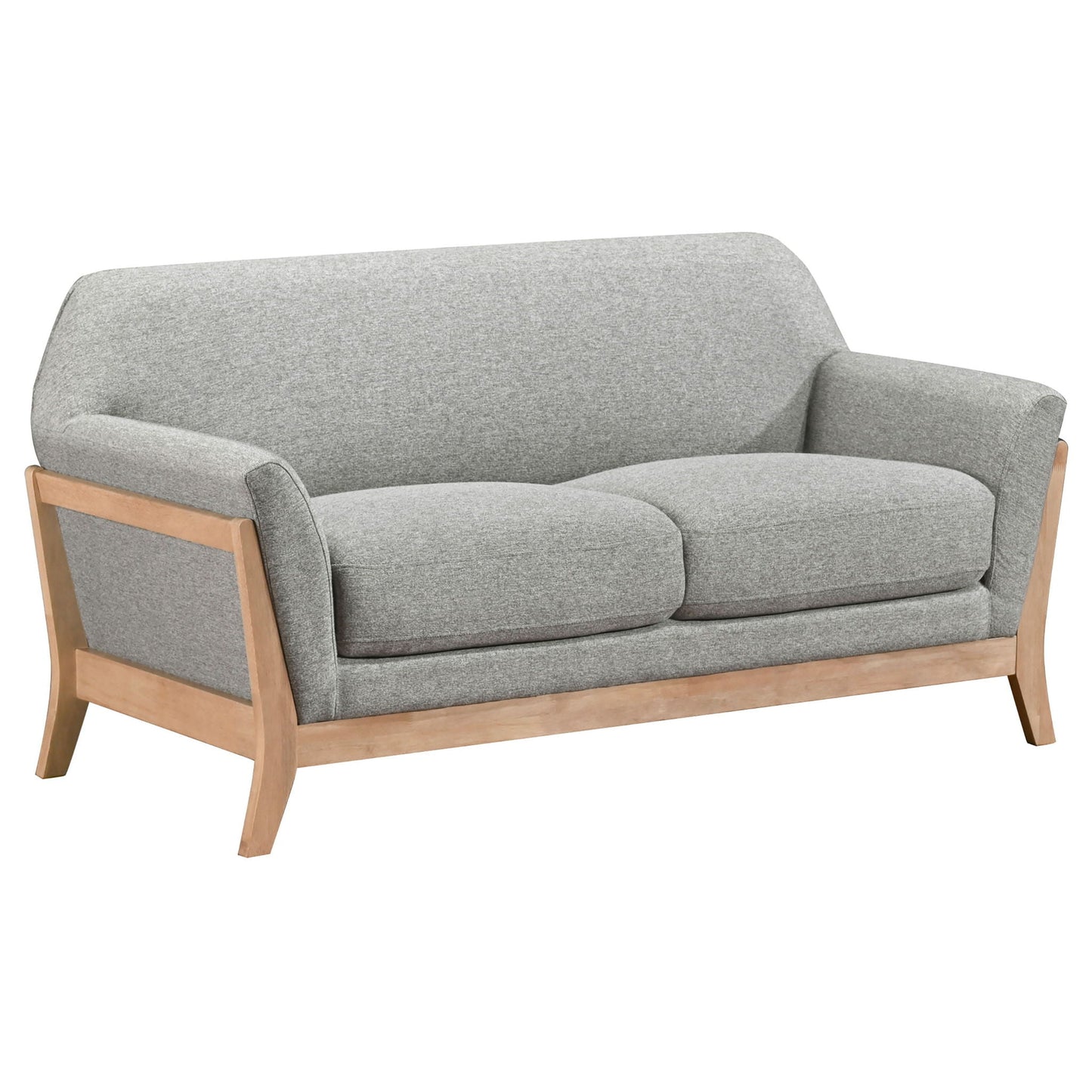 Caspian - Loveseat - Gray Furniture Max