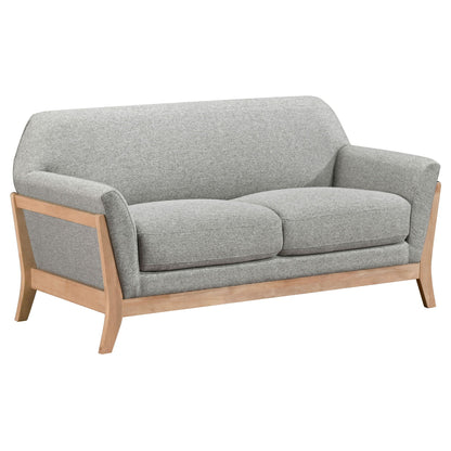 Caspian - Loveseat - Gray Furniture Max