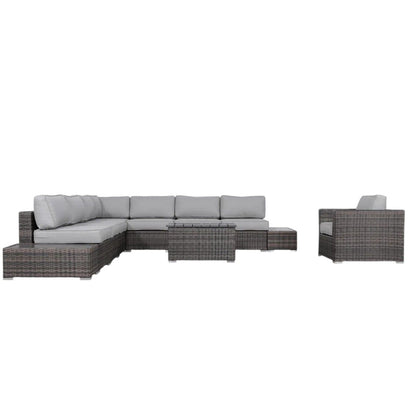 Sectional, Stylish Entertainment, Outdoor Living LSI Patio Furniture