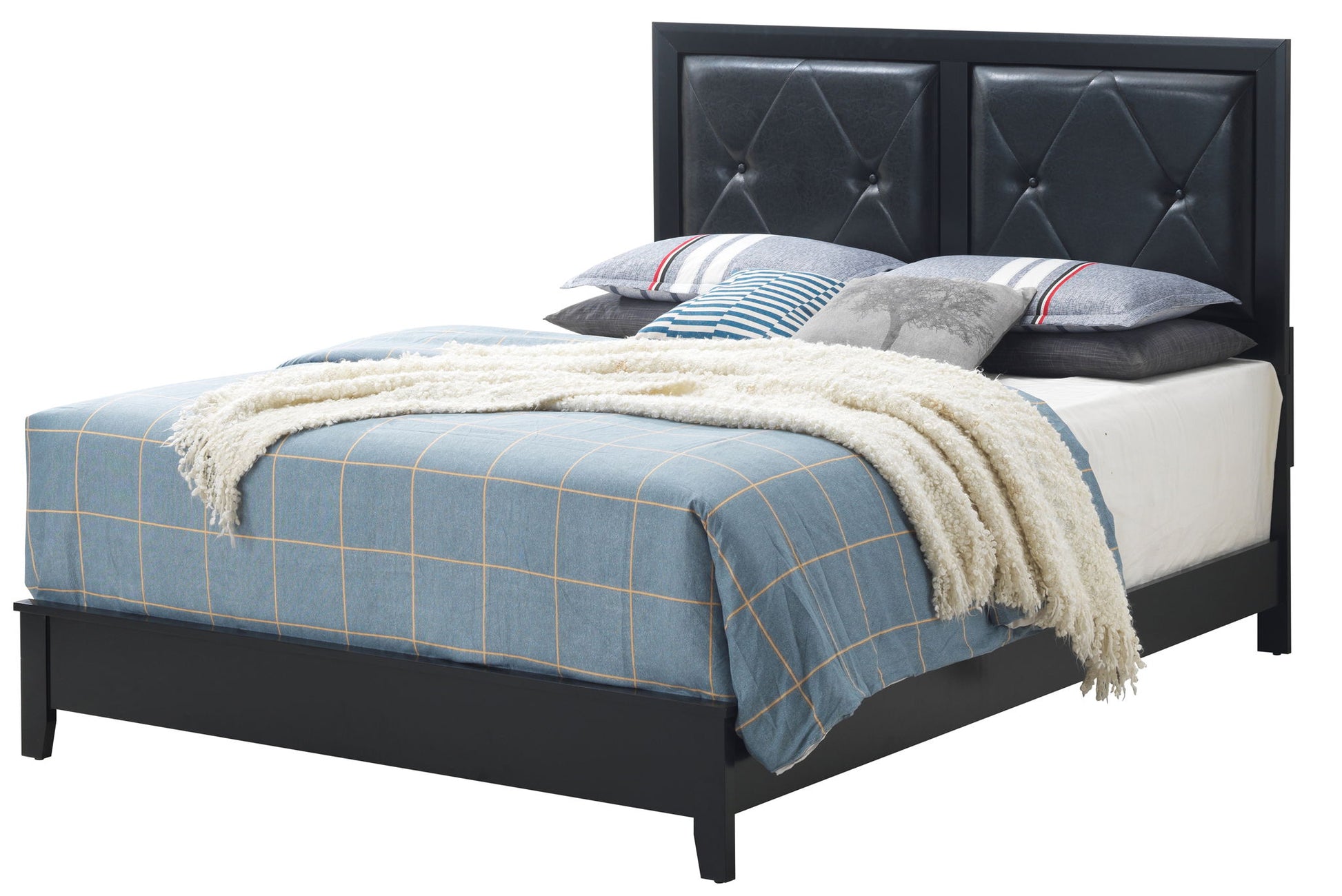 Padded Headboard Bed Glory Furniture