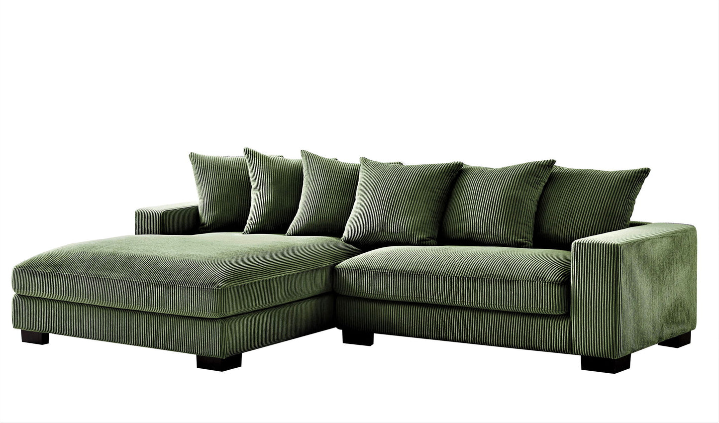 Luxe - Oversized 2 Piece Sectional Couches For Living Room, L Shaped Sofa With Chaise US Pride