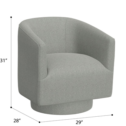 Accent Chair With Swivel Function Emerald Home