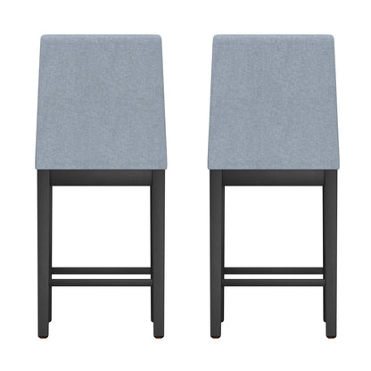 Quaint - Gathering Height Stool (Set of 2) - Gray Emerald Home
