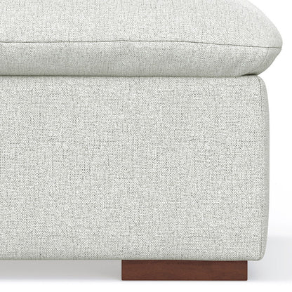 Jasmine - Ottoman - Gray Simpli-Home