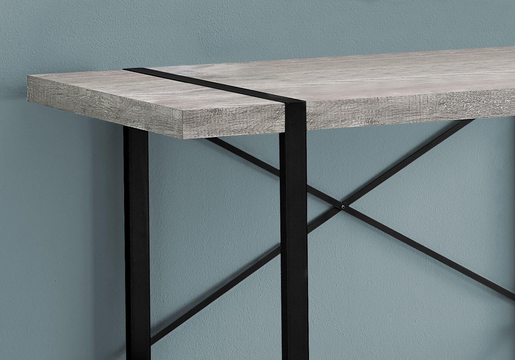 Computer Desk For Home Office, Laptop, Industrial Design 8th Street