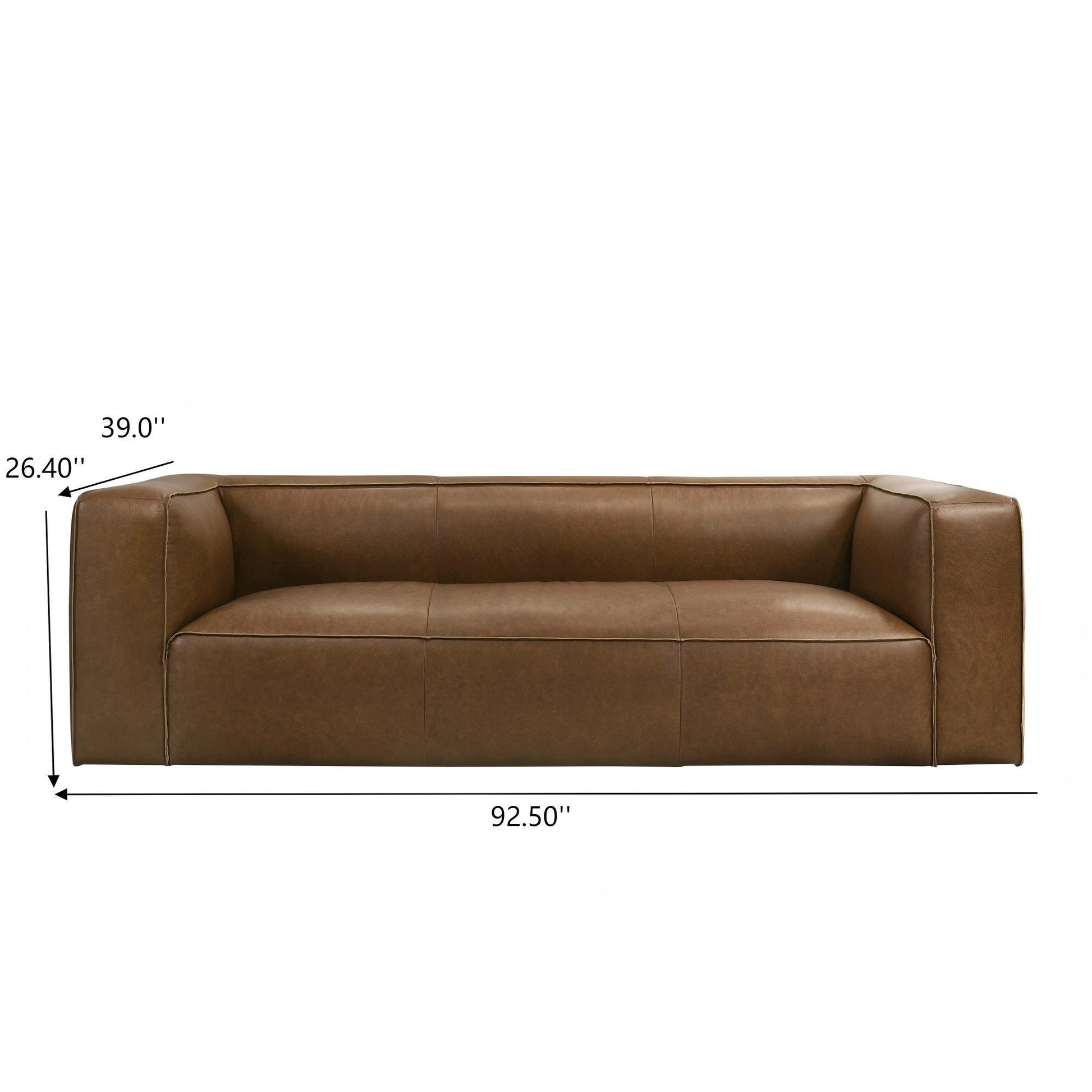 Colton - Sofa With Corner Blocked Frame - Tan Ashcroft Furniture