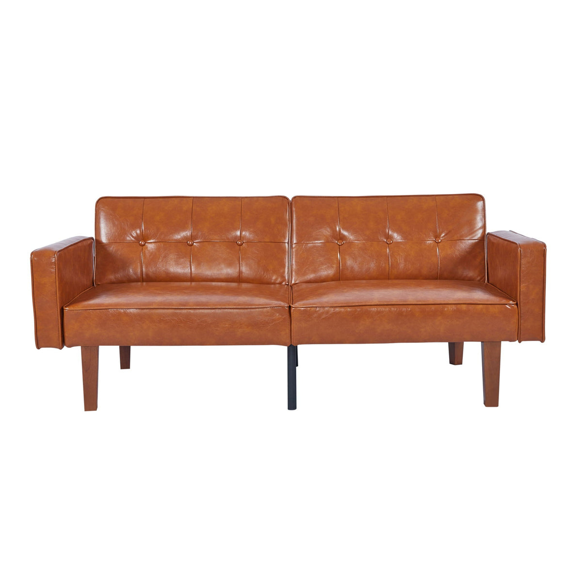 3 Position Split Back Futon Sofa Bed For Living Room Home Essentials