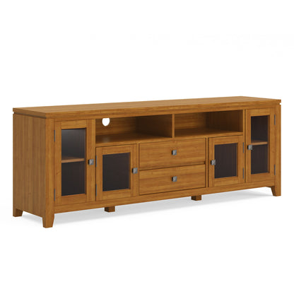 Cosmopolitan - Handcrafted Wide TV Media Stand Simpli-Home