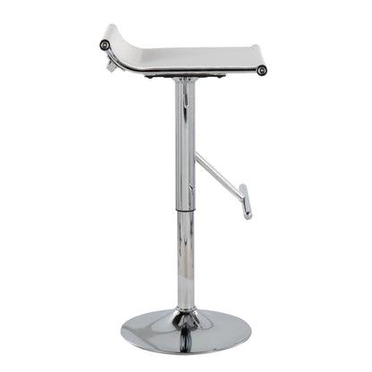 Mirage Ale - Contemporary Adjustable Bar Stool Lumi Source