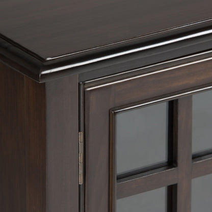 Connaught - Handcrafted Low Storage Cabinet Simpli-Home