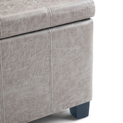 Dover - Upholstered Storage Ottoman Bench Simpli-Home